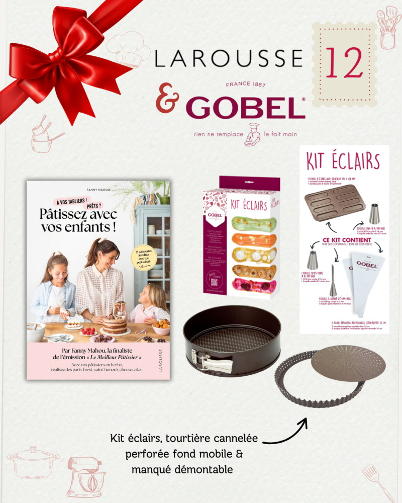 image du kit Pâté en croûte Louis Tellier posé sur une table en inox avec ses accessoires et mélange épices