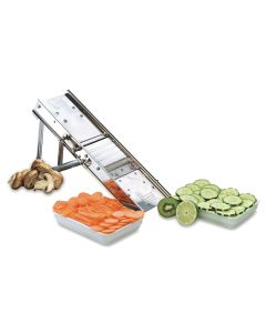 Mandoline inox 38 lames professionnelle sans chariot