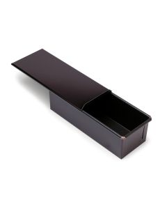 Moule à pain de mie avec couvercle - antiadhérent - 250 x 93 mm dim ext / 245 x 84 mm dim int h76 mm