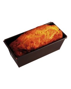 Moule à Cake plié bordé sur fil - Antiadhérent (sans PFAS) - 300 x 105 mm ext / 272 x 77 mm int - h80 mm