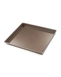 Caisse à génoise - Antiadhérent (sans PFAS) - 350x250 mm int / 358x258 mm ext - h 50 mm