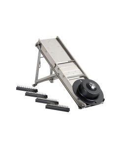 Mandoline super professionnelle (frites et julienne 1-2-4-7-10 mm)