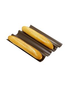 Plaque à baguettes - Antiadhérent (sans PFAS) - 380 x 320 mm