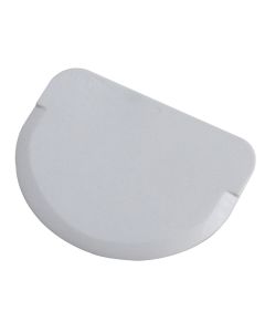 Corne p&acirc;tissi&egrave;re rigide - raclette blanche - pp - 120 x 90 mm