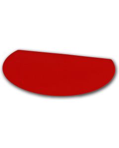 Corne pâtissière souple - raclette rouge - pp - 160 x 120 mm