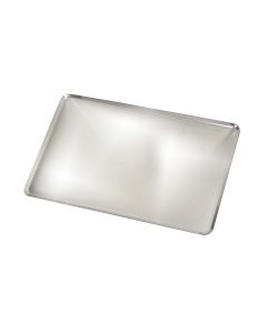 Plaque pâtissière - aluminium - 400 x 300 x 10 mm