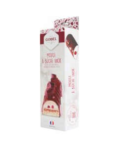 Kit moule &agrave; b&ucirc;che en U tout inox 300 mm &ndash; moule &agrave; insert et recette exclusive incluse