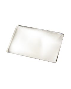 Plaque pâtissière - inox - 400 x 300 x 10 mm