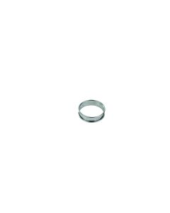 Cercle à tarte - inox - bords roulés - épaisseur 4/10ème - Ø70 mm h20 mm
