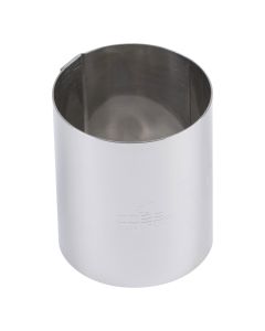 Cercle à vacherin inox - épaisseur 10/10è - Ø90 mm h 60 mm