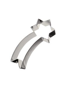 Nonnette étoile filante - inox - 140 x 60 x 30 mm