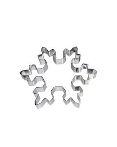 Nonnette flocon de neige - inox - 115 x 105 x 15 mm