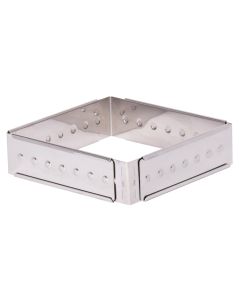 Cadre à opéra extensible réglable - inox - 280 x 160 x 45 mm