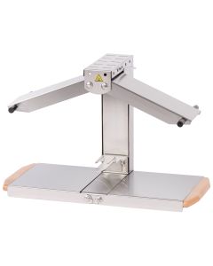 Appareil &agrave; raclette traditionnel Br&eacute;zi&egrave;re&reg; - Inox poign&eacute;es bois - 1/4 ou 1/6 meule - 230V 1000W