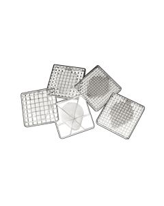 Kit couteau étamé - poussoir en 10 x 20 mm pour coupe-frites