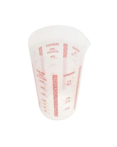 Verre doseur plastique 250 ml