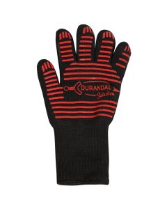 Gant antichaleur ambidextre taille unique rouge et noir