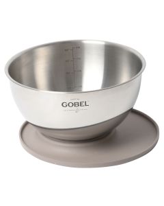 Cul de poule Gobel inox avec couvercle-base Ø 24 cm