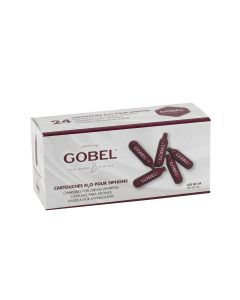 Cartouches de gaz N₂0 GOBEL pour siphons (lot de 24)