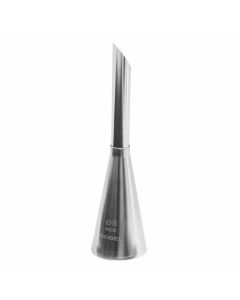 Douille à garnir - inox - Ø 8 mm