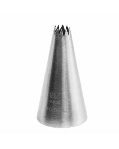 Douille cannelée - inox - 10 dents - Ø 7 mm