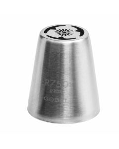 Douille russe fleur R750 - inox - Ø 25 mm