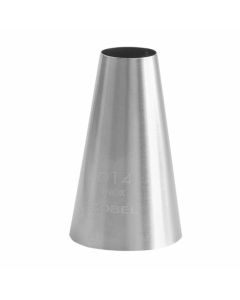 Douille unie - inox - Ø 14 mm