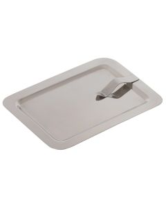 Plateau addition rectangle - inox
