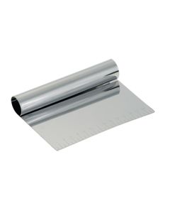 Coupe-pâte inox - lame droite 15 cm