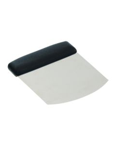 Coupe-pâte - lame inox arrondie souple 12,4 cm - poignée plastique