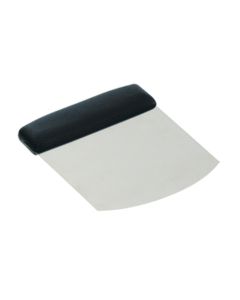 Coupe-pâte - lame inox arrondie rigide 12,4 cm - poignée plastique