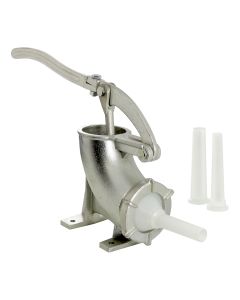 Poussoir manuel horizontal - fonte d'aluminium - à fixer - 2L