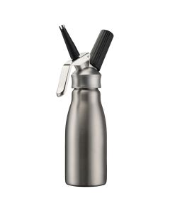 Siphon KAYSER pro - cuve inox - t&ecirc;te inox 0,5L