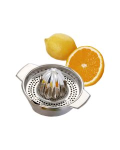 Presse-citron manuel inox - 2 pièces