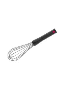 Fouet professionnel inox - manche étanche antidérapant - 30 cm