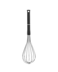 Fouet professionnel inox ballon - à blanc d'œufs - manche étanche antidérapant - 45 cm
