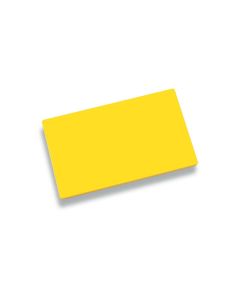 Planche PE HD 500 - jaune - 400 x 300 x 20 mm