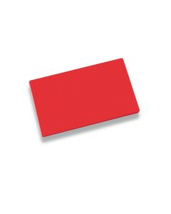Planche PE HD 500 - rouge - 400 x 300 x 20 mm