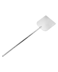 Pelle à pizza inox - carrée - 30 x 30 cm - Manche 96,5 cm