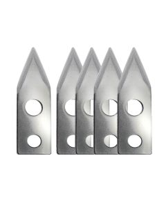 Lame réversible inox pour ouvre-boîtes électriques et manuels - Lot de 5