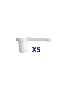 Bague rilsan pour ouvre-boîtes manuel O3 / O5 / OX5 - lot de 5