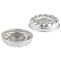 Trois frères - Savarin torsadé - débouché - fer blanc - Ø220 mm h55 mm