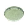 Tourtière cannelée perforée - fer blanc - fond fixe - Ø240 mm h28 mm