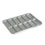 Plaque à mini-financiers ou Biscuits roses de Reims - fer blanc - 290 x 198 mm