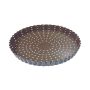 Tourtière cannelée perforée - Antiadhérent (sans PFAS) - fond fixe - Ø260 mm h25 mm