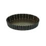 Tourtière haute cannelée perforée Antiadhérent (sans PFAS) - Ø240 mm h35 mm