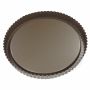Moule à tarte renversée cannelé - fruits frais - Antiadhérent (sans PFAS) - Ø280 mm h35 mm