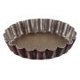 Boîte de 6 tartelettes rondes cannelées Ø100 mm - Antiadhérent (sans PFAS) - fond fixe