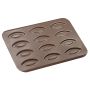 Plaque 12 barquettes - Antiadhérent (sans PFAS) - 320 x 235 mm