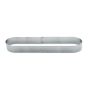 Cercle Oblong - Inox - 145 x 40 mm